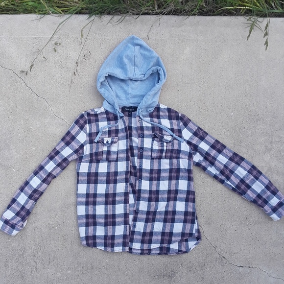 Women's New Look Multicolor Plaid Flannel - Picture 1 of 5